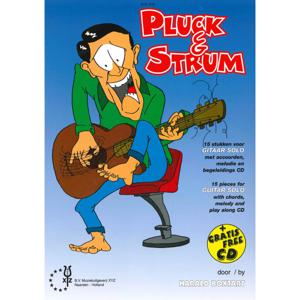 XYZ Uitgeverij Pluck & Strum gitaarboek met cd