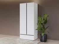 Kast CROSSAIR 2 deuren 1 lade wit Kast CROSSAIR 2 deuren 1 lade wit