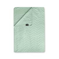 Bedsprei Velvet Prisma Patroon 180x260 Cm Groen Anti Allergie Fresh And Co - Dekbed-Discounter.nl