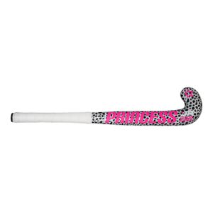 Princess JR Woodcore 18" - Leopard Silver/Neon Pink