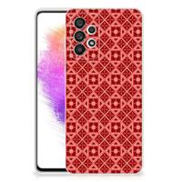 Samsung Galaxy A73 5G | TPU bumper | Batik Rood