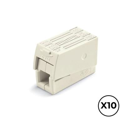 Snelsluiting Wago 9,5 x 20,4 x 15,5 mm 2,5 mm 3 conexiones (10 Stuks)