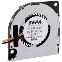 SEPA HY45AB05PSE26A-BLI Radiaalventilator 5 V 1.92 m³/h (l x b x h) 45 x 45 x 4.3 mm - thumbnail