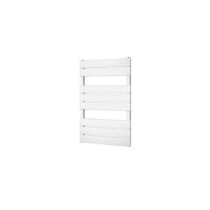 Designradiator BWS Genuo met Middenaansluiting 80 x 55 cm 405 Watt Zwart