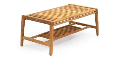 Own Living lounge tuintafel buton 117x59x45cm teak Own Living lounge tuintafel buton 117x59x45cm teak