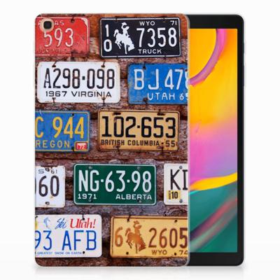 Samsung Galaxy Tab A 10.1 (2019) Tablet Backcover met foto Kentekenplaten