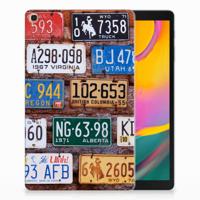 Samsung Galaxy Tab A 10.1 (2019) Tablet Backcover met foto Kentekenplaten