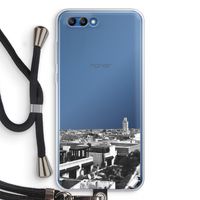 Marrakech Skyline : Honor 10 Transparant Hoesje met koord