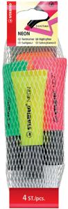 Markeerstift Stabilo Boss Original 4 neon kleuren