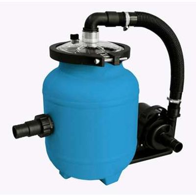 Blue Bay filterpomp - speedclean 4m³ - blauw - 61x26x25,5 cm