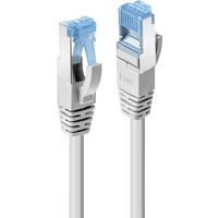 LINDY 47632 RJ45 USB-kabel CAT 6A S/FTP 1.00 m Grijs 1 stuk(s) - thumbnail