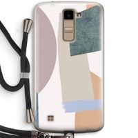 Lindo: LG K10 (2016) Transparant Hoesje met koord