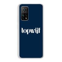 Topwijf Navy: Xiaomi Mi 10T 5G Transparant Hoesje