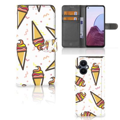 OPPO Reno 8 Lite | OnePlus Nord N20 | Book Cover | Icecream