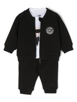 Karl Lagerfeld Kids trousseau de naissance à logo imprimé - Noir