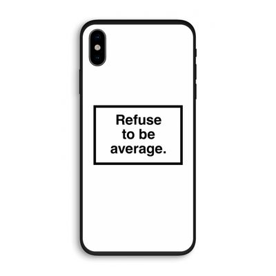 Refuse to be average: iPhone XS Biologisch afbreekbaar hoesje