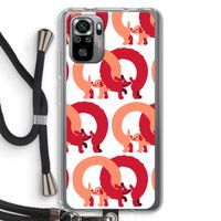 Dogs: Xiaomi Redmi Note 10S Transparant Hoesje met koord