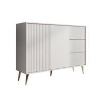 Meubella Dressoir Winq - Wit - 135 cm - thumbnail