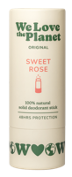 We Love The Planet Sweet Rose Deodorant Stick