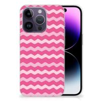 Apple iPhone 14 Pro | TPU bumper | Waves Pink