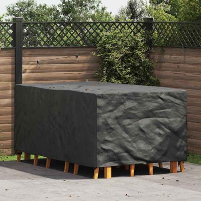 Hoes voor tuinmeubelen Zwart 143 x 225 x 90 cm 420D