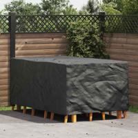 Hoes voor tuinmeubelen Zwart 143 x 225 x 90 cm 420D