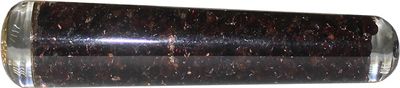 Orgone Massage Staaf - Granaat met Flower of Life