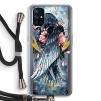 Golden Raven: OnePlus Nord N10 5G Transparant Hoesje met koord