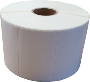 Zebra labels 57x32mm 25mm kern 1 rol (huismerk)