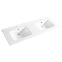 Differnz Providence wastafel | wit | 122 x 46.5 cm