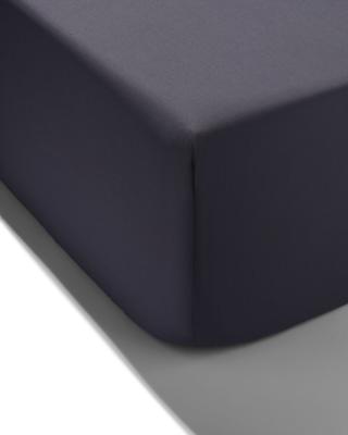 HEMA Hoeslaken percal 140x200 donkergrijs (donkergrijs)