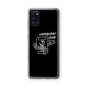 Floppyhead: Samsung Galaxy A31 Transparant Hoesje