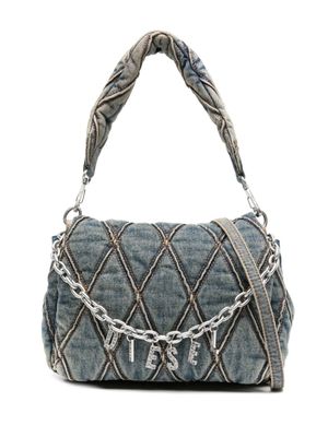 Diesel sac porté épaule Charm-D S en jean - Bleu