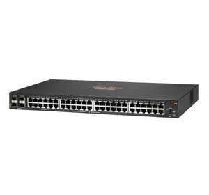 Aruba 6100 48G 4SFP+ Managed L3 Gigabit Ethernet (10/100/1000) 1U Zwart