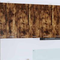 Hangkast met opslag Gerookt eiken 60 x 31 x 80 cm Bewerkt hout