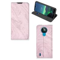 Nokia 1.4 | Standcase | Marble Pink - Origineel Cadeau Vriendin