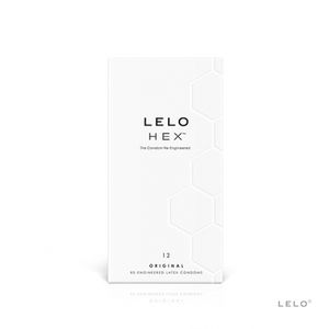 lelo - hex condooms original 12 pack