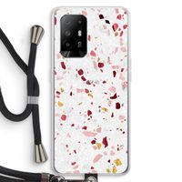 Terrazzo N°9: Oppo A95 5G Transparant Hoesje met koord Terrazzo N°9: Oppo A95 5G Transparant Hoesje met koord