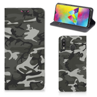 Samsung Galaxy M20 Hoesje met Magneet Army Light