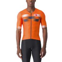 Castelli Free speed 2 race tri top oranje/blauw heren XL