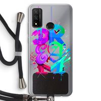 Dream: Huawei P Smart (2020) Transparant Hoesje met koord Dream: Huawei P Smart (2020) Transparant Hoesje met koord