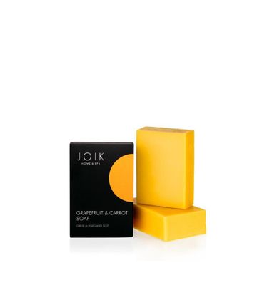 Grapefruit soap with carrot juice
