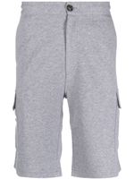 Brunello Cucinelli bermuda à poches cargo - Gris