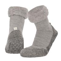 Apollo Huisslof wol anti-slip grijs 43/44 Apollo Huisslof wol anti-slip grijs 43/44