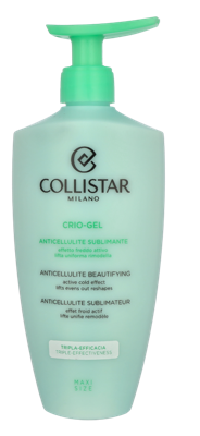 Dr. Renaud - Collistar Cryo-Gel Anticellulite Beautifying 400 ml Make-up verwijderaar en reiniger