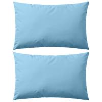 VidaXL Buitenkussens 60x40 cm lichtblauw 2 st VidaXL Buitenkussens 60x40 cm lichtblauw 2 st