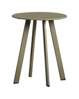 WOOOD Outdoor Bijzettafel Fer Ø40cm - Groen - Rond