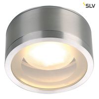 Plafondlamp buiten ROX CEILING OUT geborsteld aluminium GX53