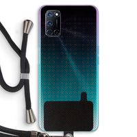 Musketon Halftone: Oppo A72 Transparant Hoesje met koord