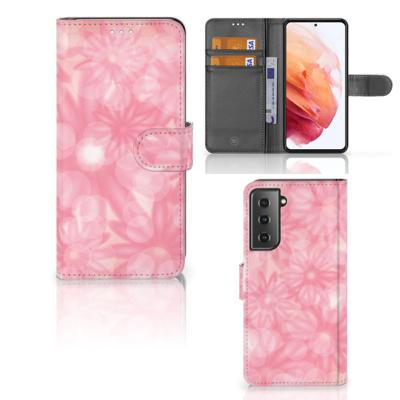 Samsung Galaxy S21 Hoesje Spring Flowers Samsung Galaxy S21 Hoesje Spring Flowers